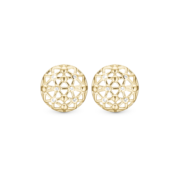 Secret Universe - Øreclips - Sølv, von Christina Jewelry & Watches