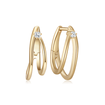 Guld creoler, von Støvring Design