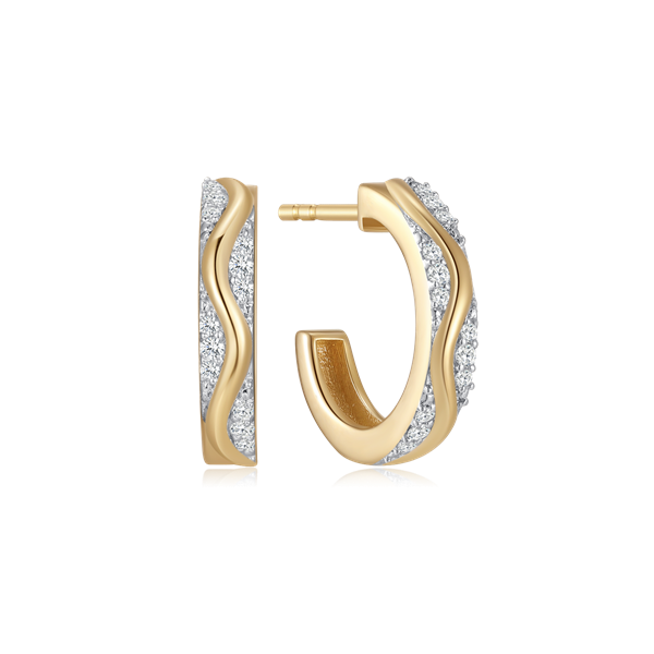 Guld ørestikker, von Støvring Design