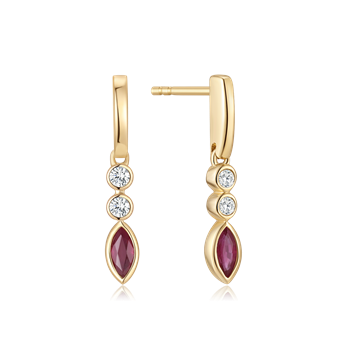 Guld ørestikker, von Støvring Design