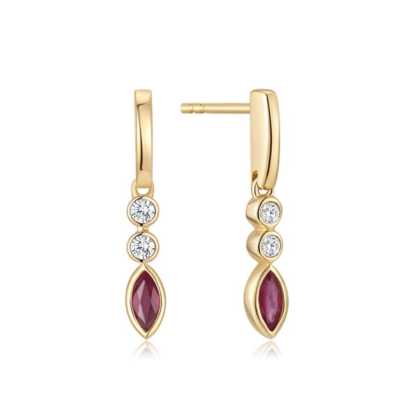 Guld ørestikker, von Støvring Design