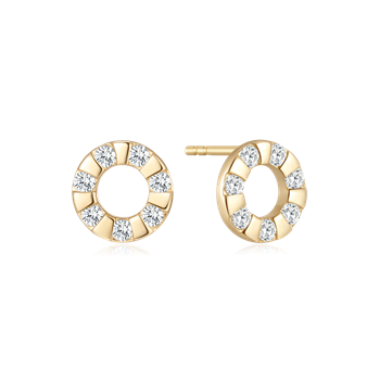 Guld ørestikker, von Støvring Design