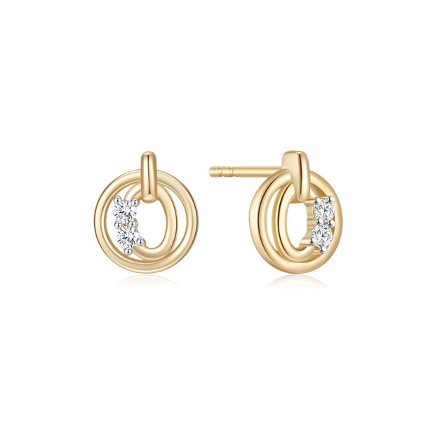 Guld ørestikker, von Støvring Design