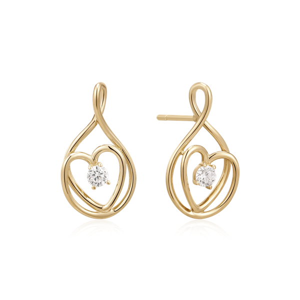 Guld ørestikker, von Støvring Design