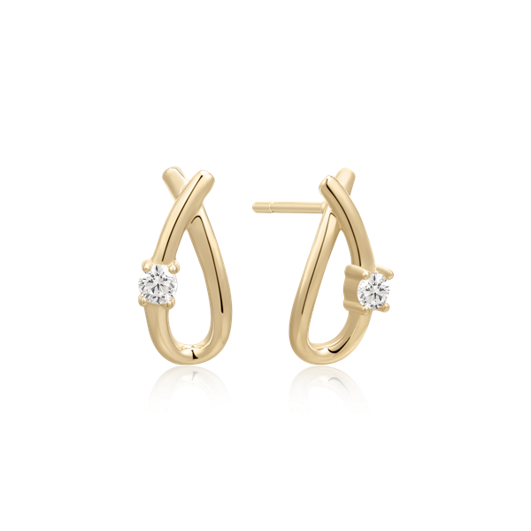 Guld ørestikker, von Støvring Design