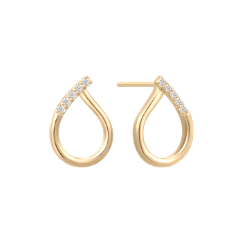 Guld ørestikker, von Støvring Design