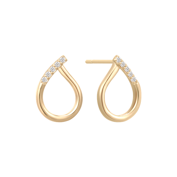 Guld ørestikker, von Støvring Design