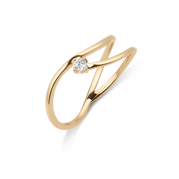 Guld ring, von Støvring Design