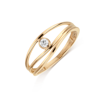 Guld ring, von Støvring Design