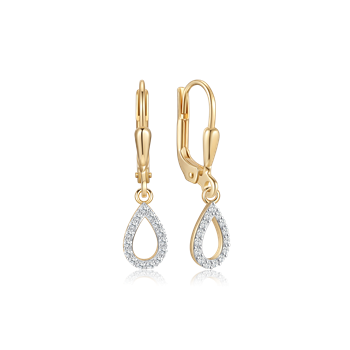 Guld ørehænger, von Støvring Design