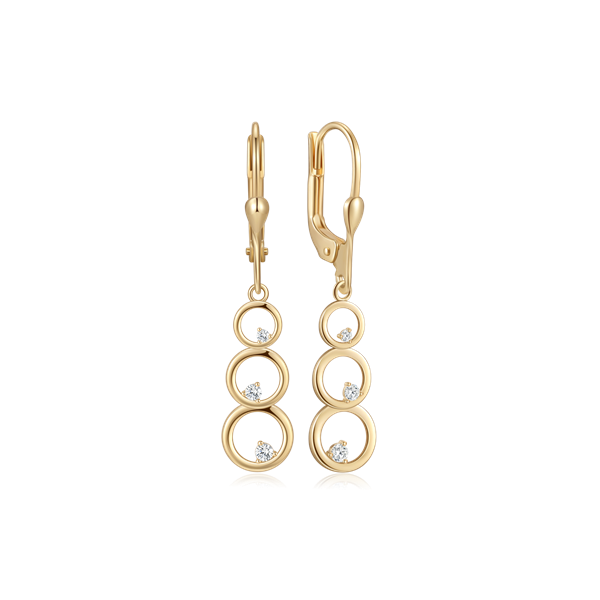 Guld ørehænger, von Støvring Design