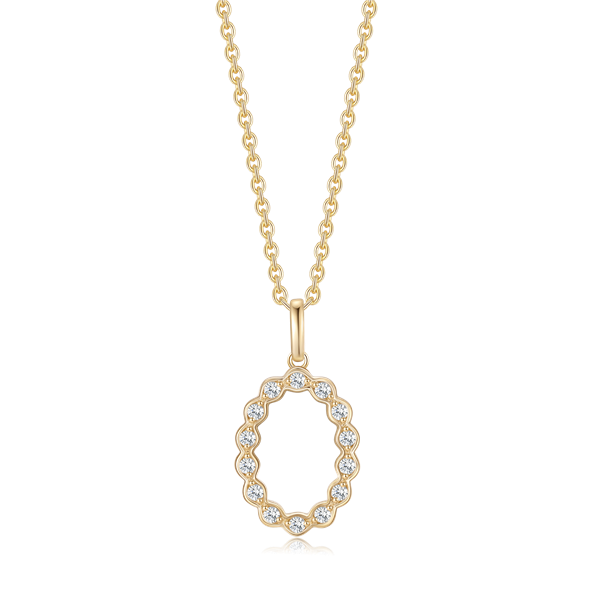 Guld halskæde, von Støvring Design