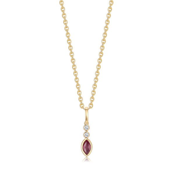 Guld halskæde, von Støvring Design