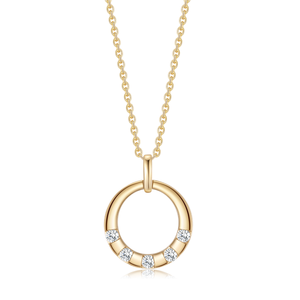 Guld halskæde, von Støvring Design