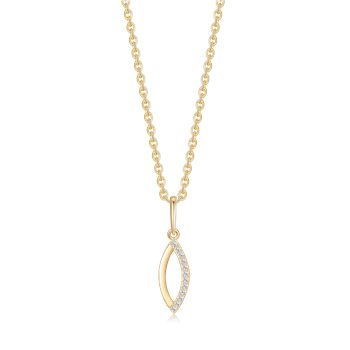 Guld halskæde, von Støvring Design