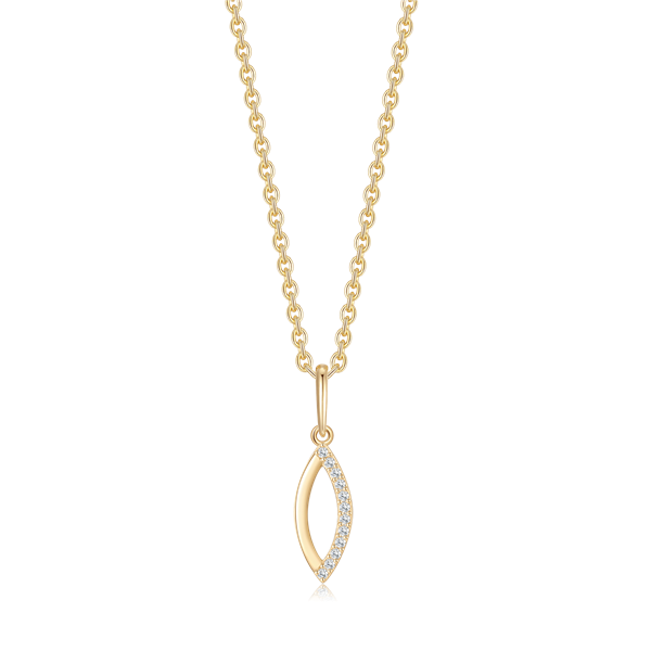 Guld halskæde, von Støvring Design