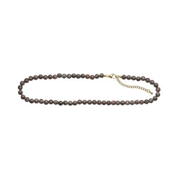 Jaspis 6mm - carabinlås 40+5cm, von Heinzendorff