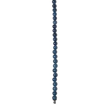 Blå spong quartz 6mm system-kæde, von Heinzendorff