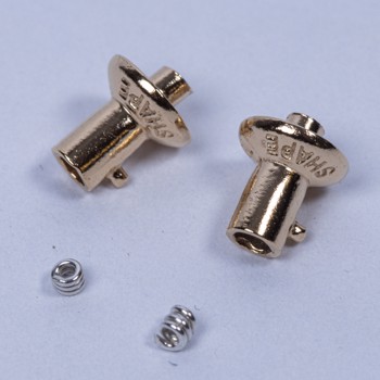  Versilbertes Bajonett 2tlg., von Heinzendorff