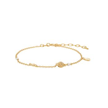 Forgyldt sølv armbånd RIPPLES52, von Nordahl