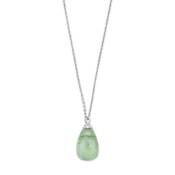 Rhd. sølvkæde SWEETS52 green aven, von Nordahl
