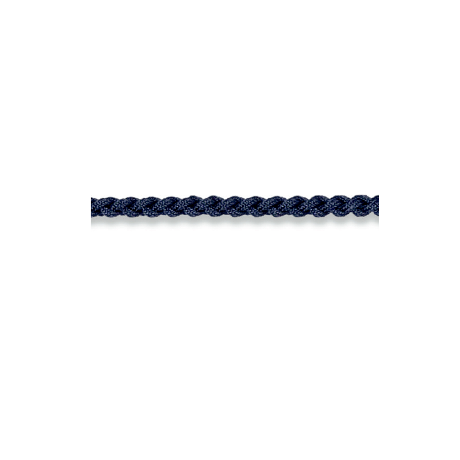 Textilkordel geflochten 3mm farbig46 m/rfg silber 100cm, von Heinzendorff