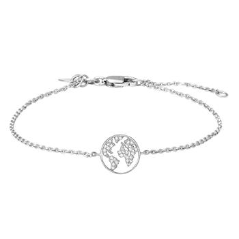 Rhd. Sølv armbånd ETTANOR 12mm, von Joanli Nor