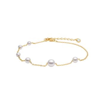 Forgyldt sølv armbånd RACHELNOR, von Joanli Nor