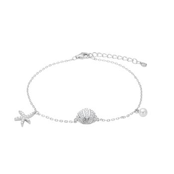 Rhd. sølv armbånd SELINANOR, von Joanli Nor