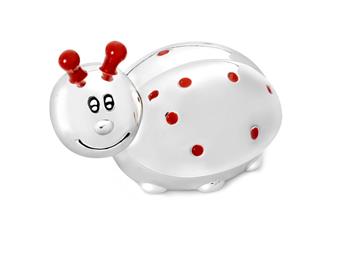 Tand-/hårlokæske Lady Bird, sølvfarvet, von Noa Kids