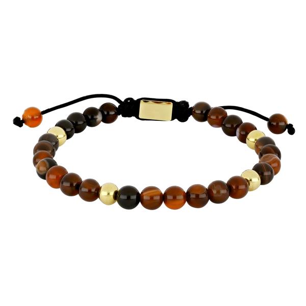 SON armbånd dream agate og IP gold 19-25cm, von Son of Noa
