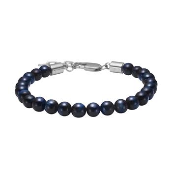 SON armbånd blå tigerøje 6mm, 19cm - 23cm, von Son of Noa