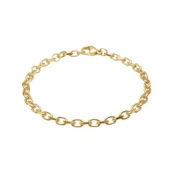SON Armband aus Stahl, IP-vergoldet, 19-23 cm, von Son of Noa