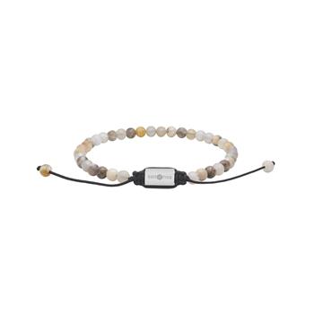 SON armbånd bambus jaspis og stål 4mm, 19-25cm, von Son of Noa