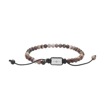 SON armbånd forstenet træ og stål 4mm, 19-25cm, von Son of Noa