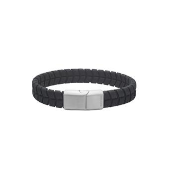 SON armbånd sort kalveskind 12mm - 23cm, von Son of Noa