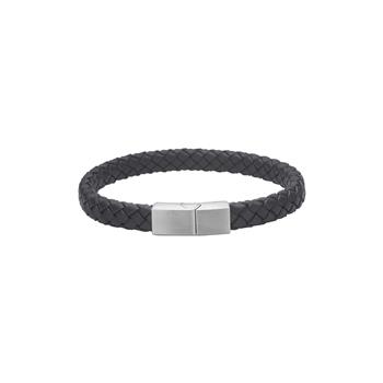 SON armbånd sort kalveskind 8mm - 19cm, von Son of Noa