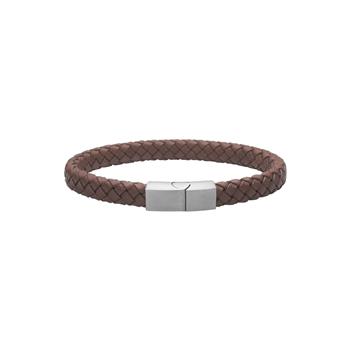 SON armbånd brun kalveskind 8mm - 23cm, von Son of Noa