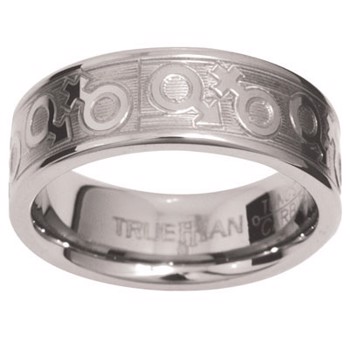 Tungsten Gents ring, from Bee