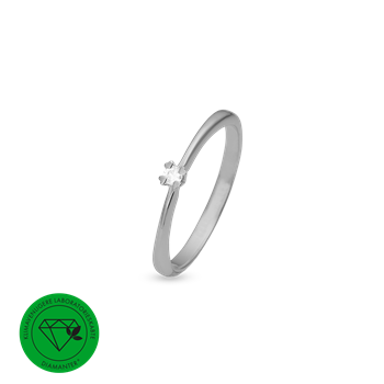 MARY Ring 8K, HV LG DIAM 0,03CT W/VS, von Aagaard