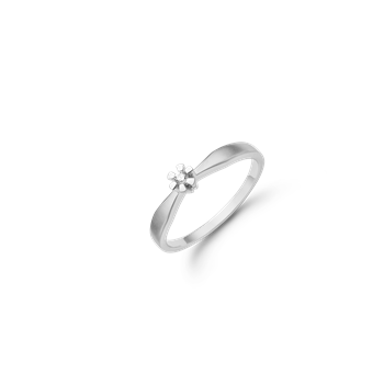 ETERNITY 8KT HV.D.RING 1X0,03CT WSI, von Aagaard