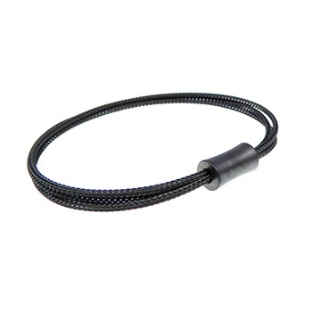 Armbånd & halskæde - 3 rk. sort oxyderet Sterlingsølv 50cm, von San - Links of Joy