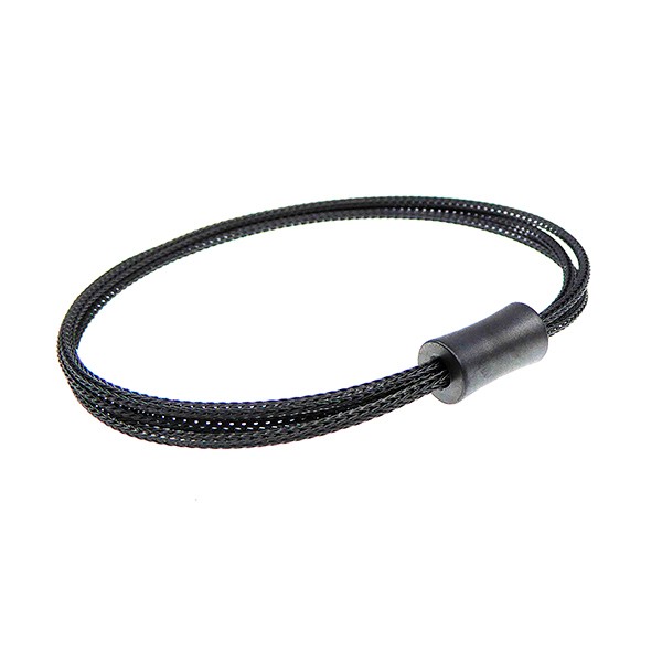 Armbånd & halskæde - 3 rk. sort oxyderet Sterlingsølv 45cm, von San - Links of Joy