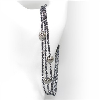 Armbånd & Halskæde - 3 rk. med 3 stk Magic Beads - Ø6mm 50cm, von San - Links of Joy
