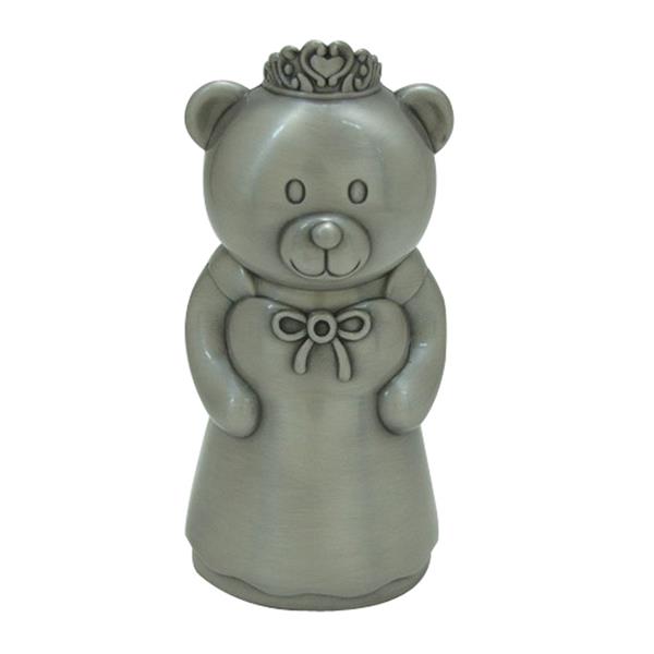 Fortinnet sparebøsse prinsesse-bamse, von Noa Kids