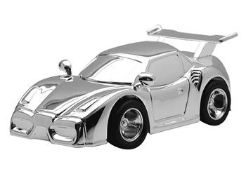 Forkromet sparebøsse racerbil, von Noa Kids