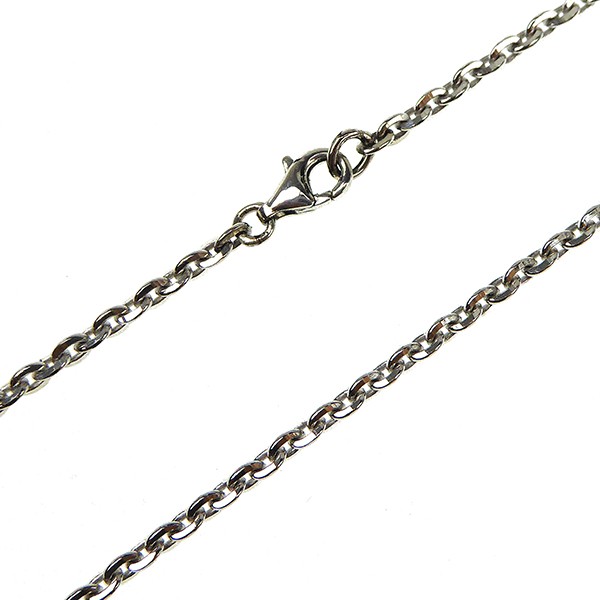 Armbånd & halskæde - Mirror Anchor - Sterling/Rhodium 0,8mm 20cm, von San - Links of Joy