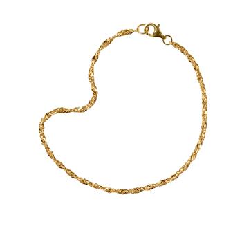 Singapore kæde 2mm - Armbånd & Halskæde - 925/Forgyldt 60cm, von San - Links of Joy
