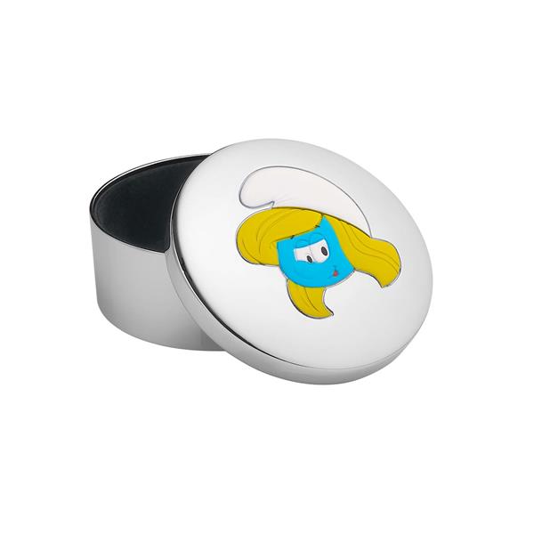 Forkromet smykkeskrin - Smølfine, von Noa Kids