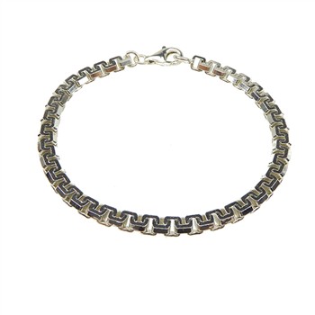 Armbånd & halskæde - Blank 5,5x3,1mm 60cm, von San - Links of Joy